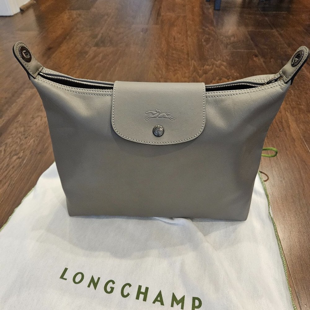 LE PLIAGE XTRA M HOBO BAG Turtledove - Leather